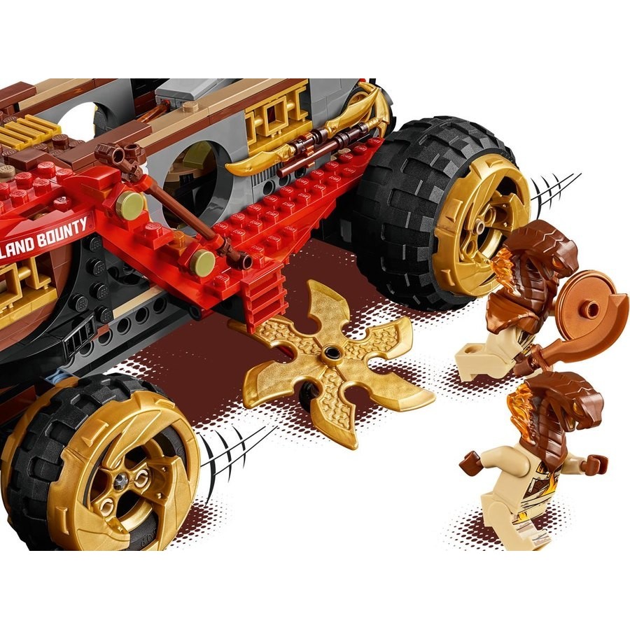 April Showers Sale - Lego Ninjago Land Bounty - Valentine's Day Value-Packed Variety Show:£75