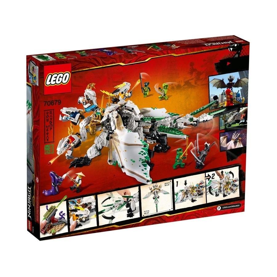 Sale - Lego Ninjago The Ultra Dragon - Winter Wonderland Weekend Windfall:£65