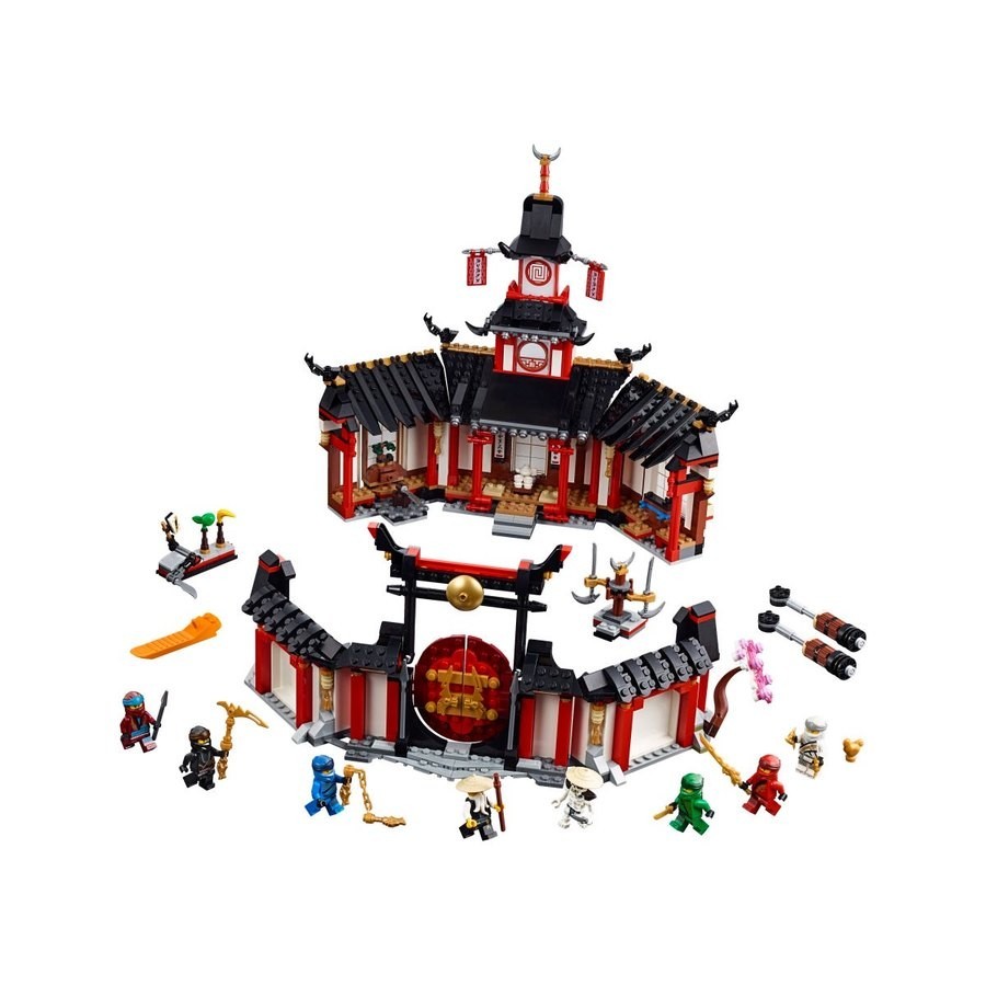 Clearance - Lego Ninjago Monastery Of Spinjitzu - Markdown Mardi Gras:£59[hob10639ua]