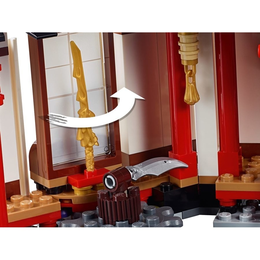 Liquidation - Lego Ninjago Monastery Of Spinjitzu - Unbelievable Savings Extravaganza:£57[lab10639ma]