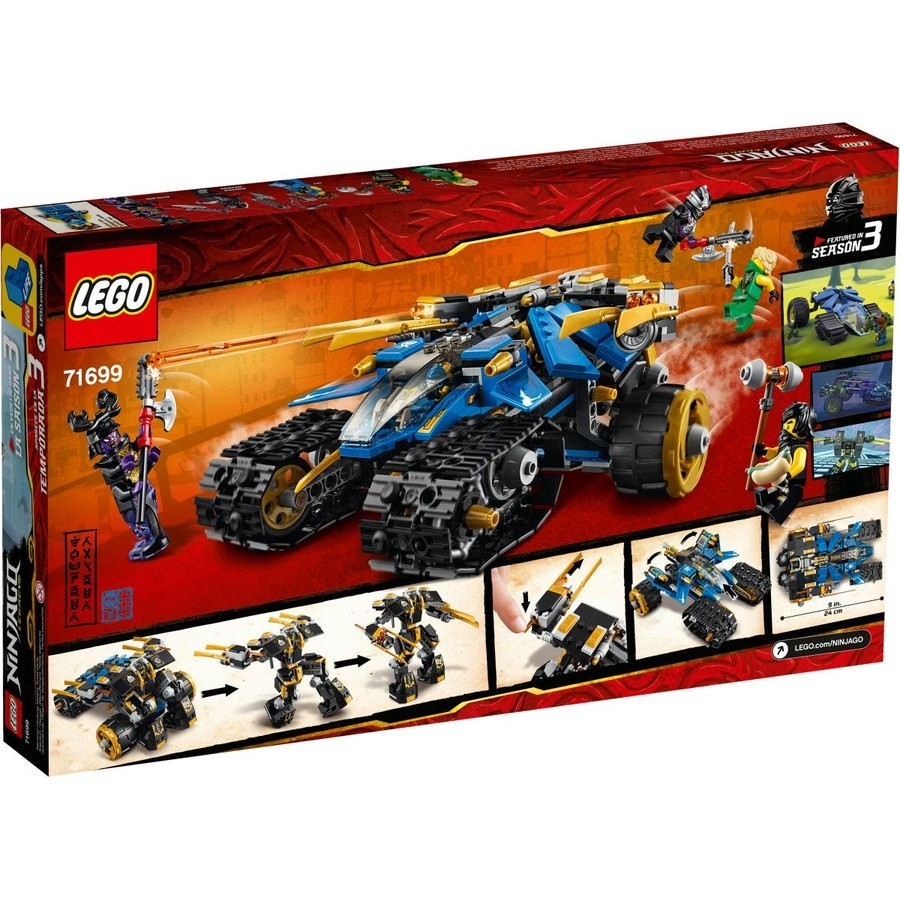 Final Clearance Sale - Lego Ninjago Thunder Looter - Clearance Carnival:£43[cob10640li]