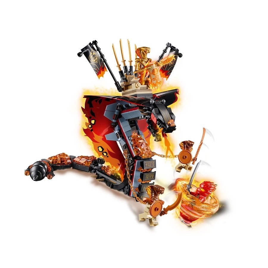 Free Gift with Purchase - Lego Ninjago Fire Fang - Unbelievable:£34[jcb10641ba]