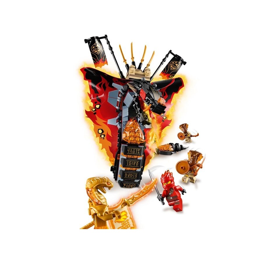 All Sales Final - Lego Ninjago Fire Cog - Christmas Clearance Carnival:£34[chb10641ar]
