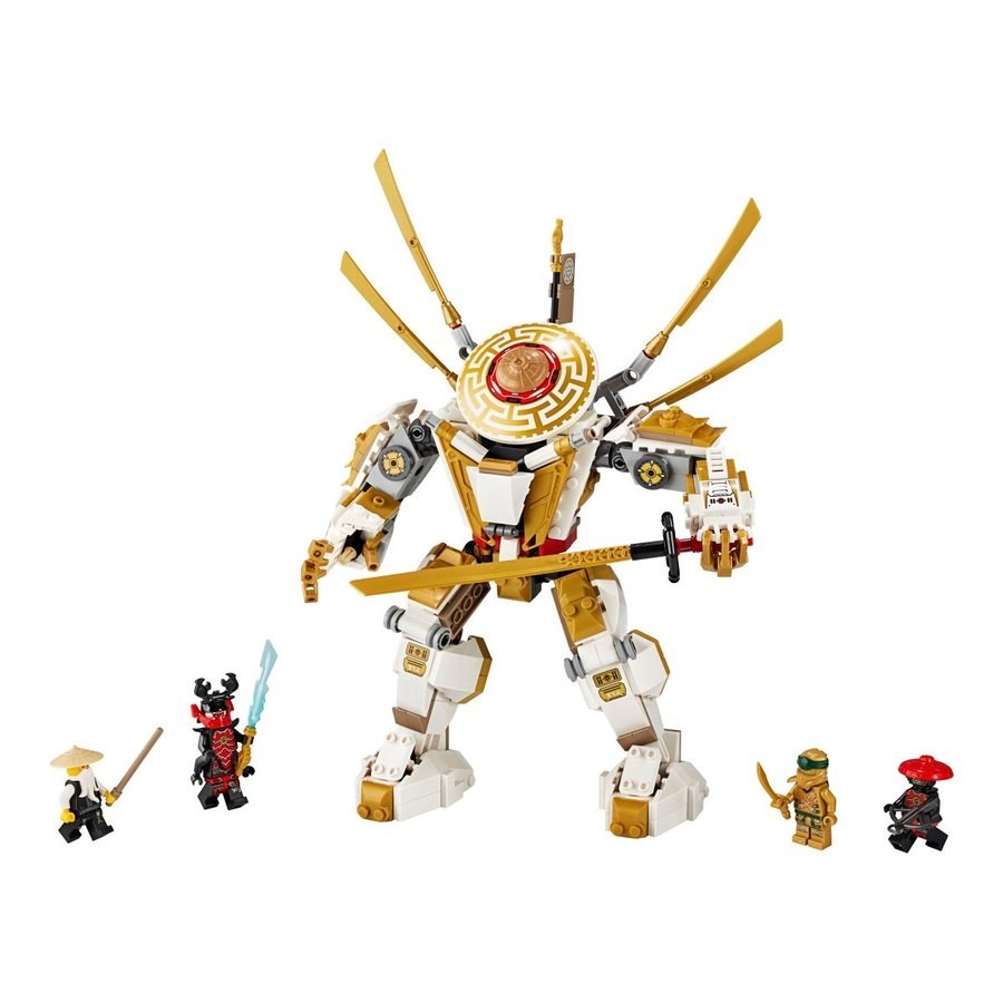 Distress Sale - Lego Ninjago Golden Mech - Reduced:£32