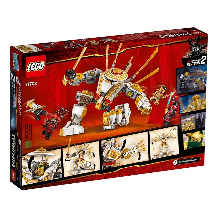Late Night Sale - Lego Ninjago Golden Mech - Steal:£33[chb10642ar]
