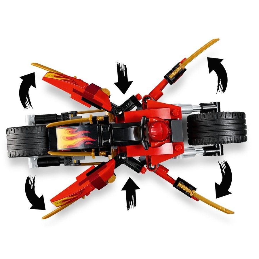 Click and Collect Sale - Lego Ninjago Kai'S Cutter Pattern & Zane'S Snowmobile - E-commerce End-of-Season Sale-A-Thon:£30