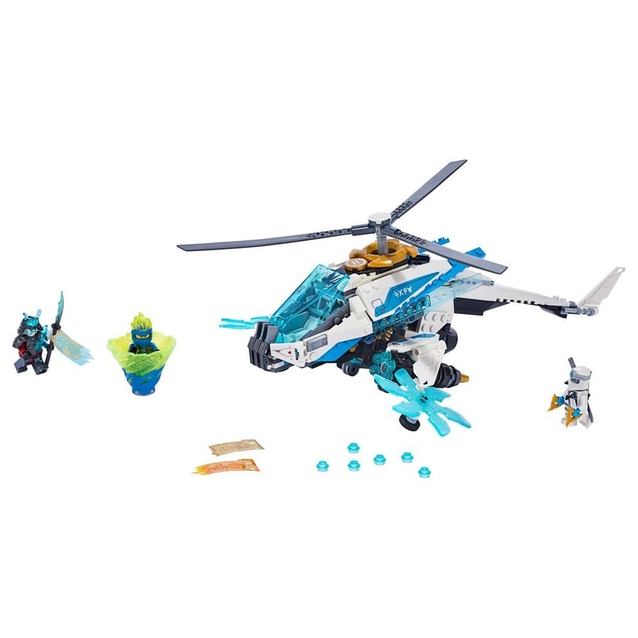 Final Clearance Sale - Lego Ninjago Shuricopter - Liquidation Luau:£29[cob10646li]