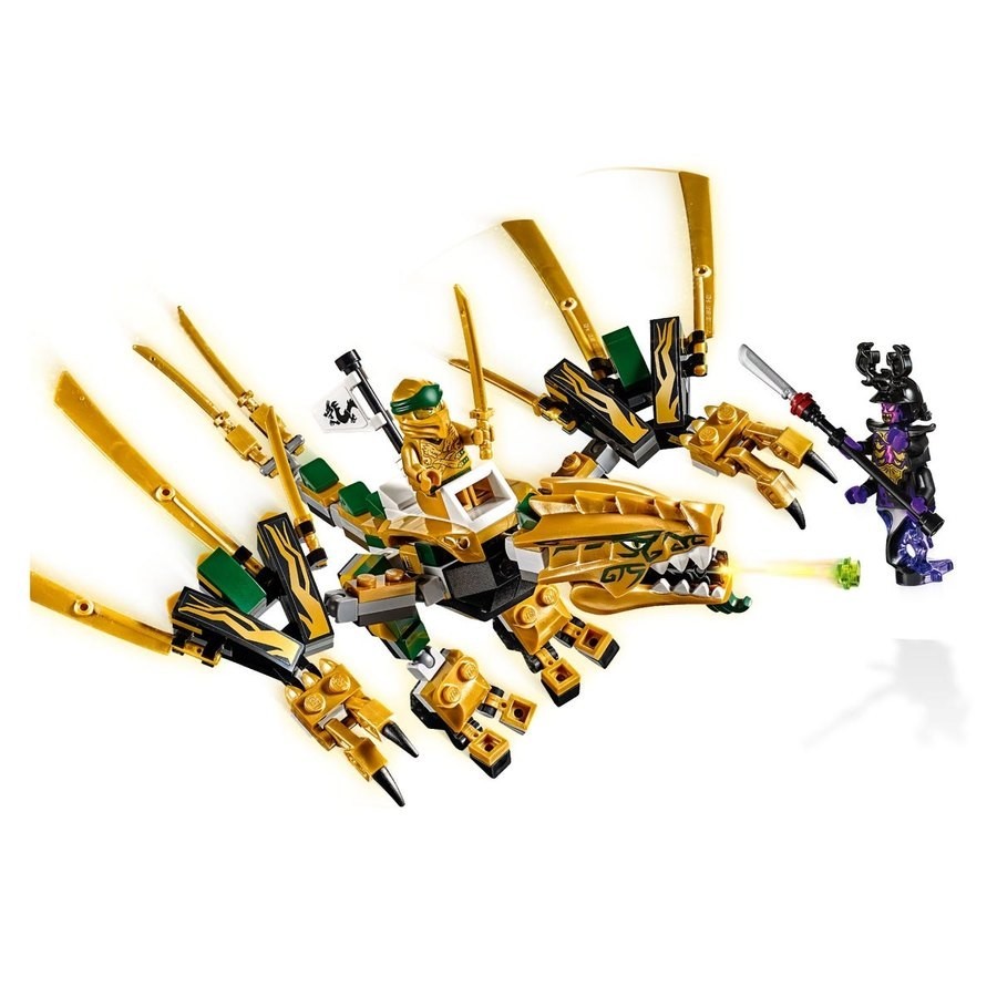 Liquidation - Lego Ninjago The Golden Monster - Hot Buy:£19[chb10649ar]