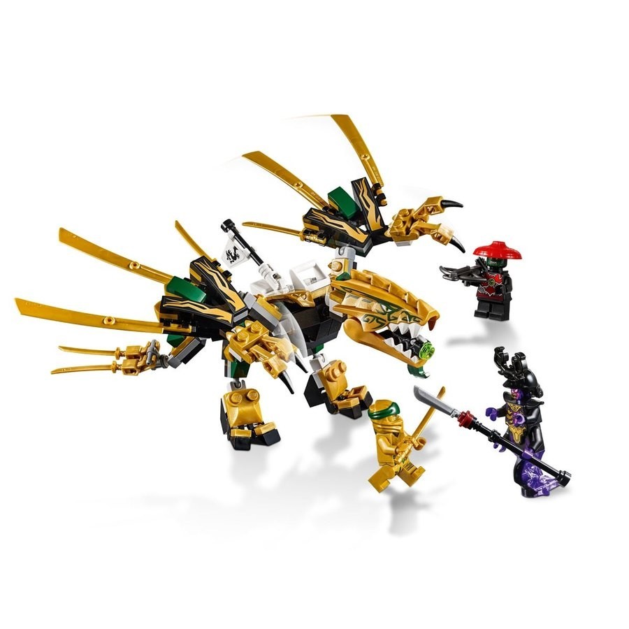 Lego Ninjago The Golden Monster