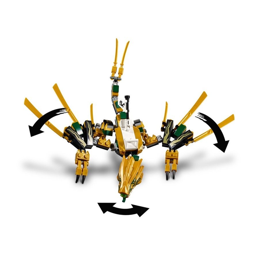 Internet Sale - Lego Ninjago The Golden Dragon - Unbelievable Savings Extravaganza:£19