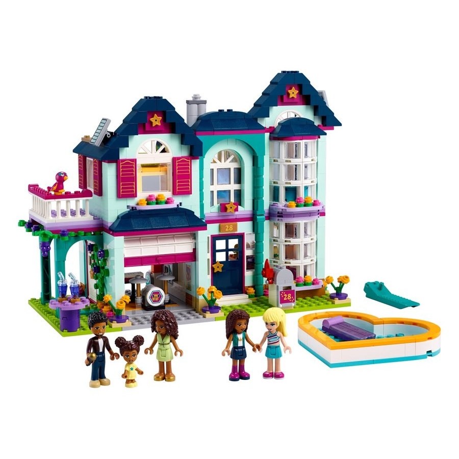 Black Friday Weekend Sale - Lego Pals Andrea'S Household House - Weekend:£56[chb10651ar]