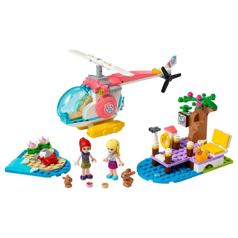 Lego Pals Vet Clinic Rescue Helicopter