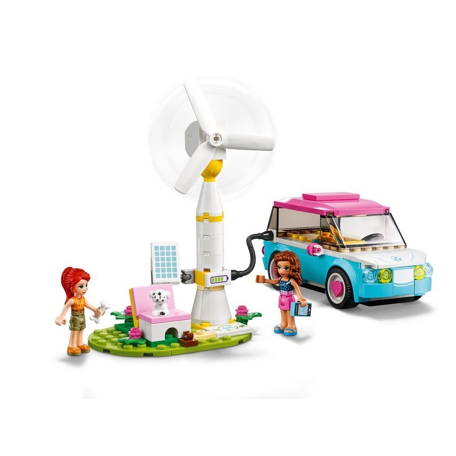 Price Drop Alert - Lego Pals Olivia'S Electric Car - Online Outlet Extravaganza:£12[amb10656az]