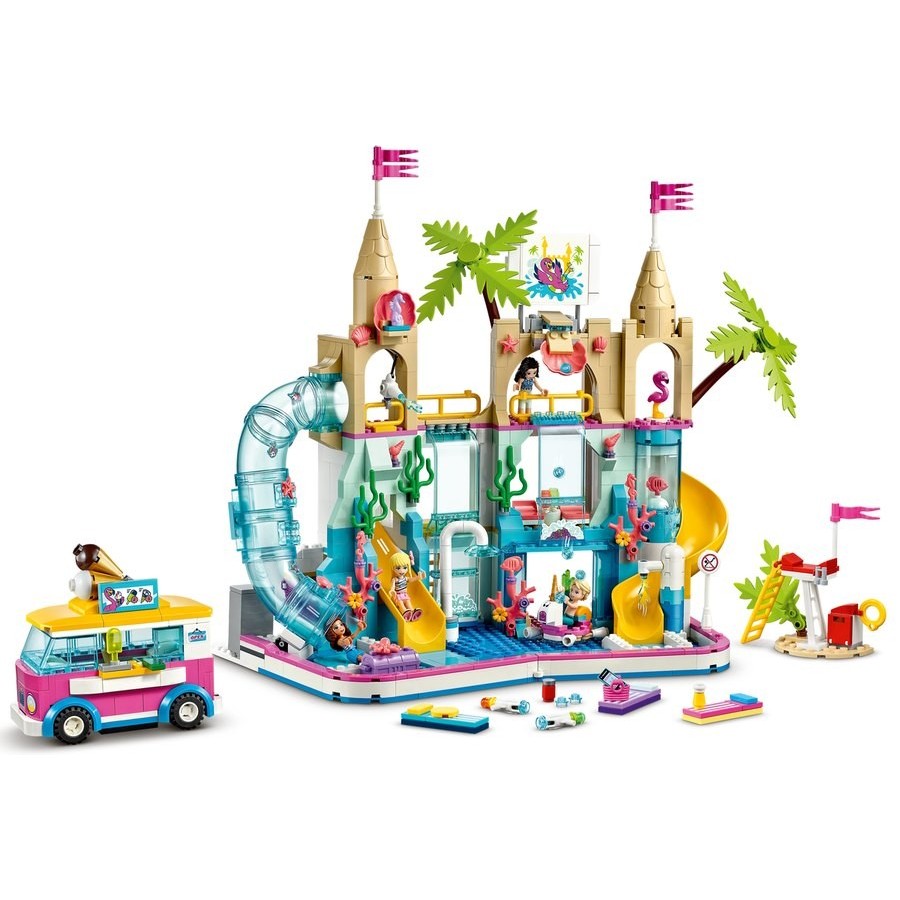 Seasonal Sale - Lego Pals Summertime Exciting Water Playground - One-Day Deal-A-Palooza:£71[lab10657co]