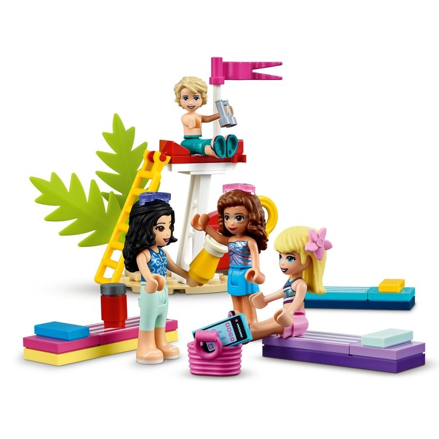 Lego Buddies Summer Months Enjoyable Water Playground