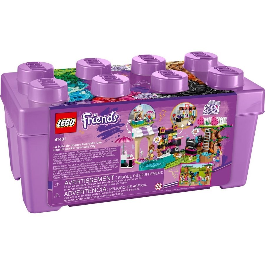 Members Only Sale - Lego Buddies Heartlake Metropolitan Area Block Package - Valentine's Day Value-Packed Variety Show:£35