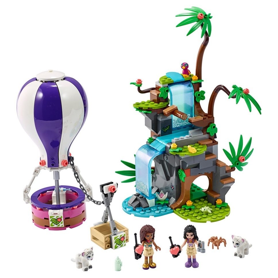 50% Off - Lego Pals Leopard Hot Air Balloon Forest Rescue - Web Warehouse Clearance Carnival:£34[chb10667ar]