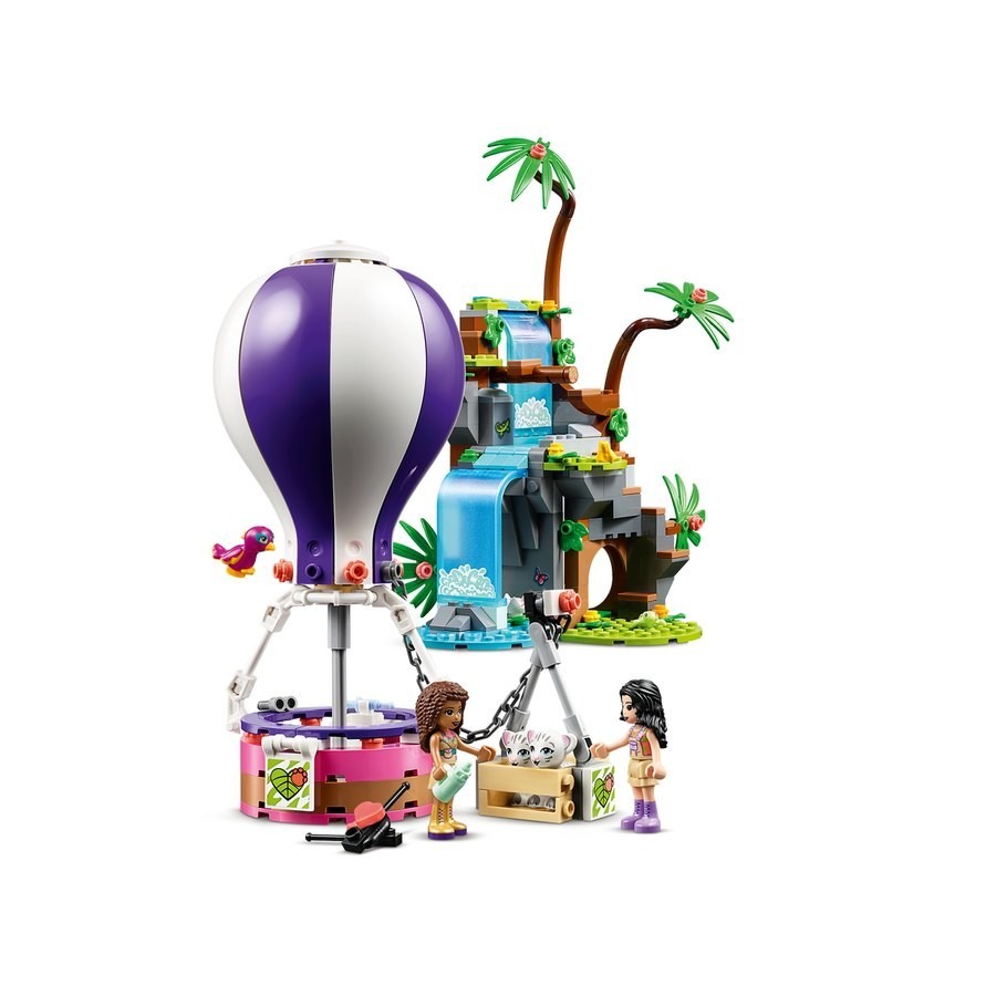 Going Out of Business Sale - Lego Friends Leopard Warm Air Balloon Forest Rescue - Digital Doorbuster Derby:£34[lab10667ma]