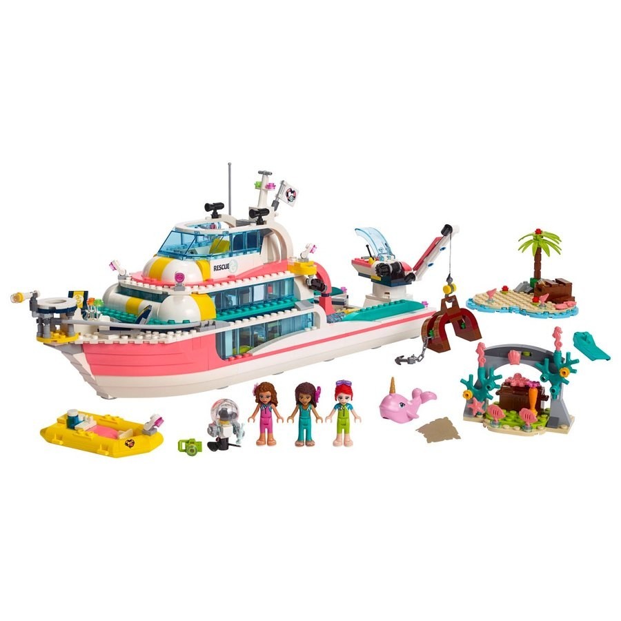 Lego Friends Saving Purpose Boat