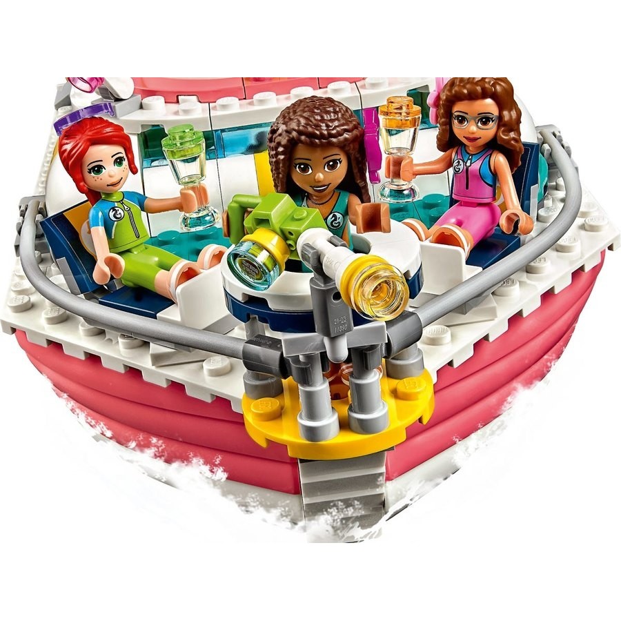 February Love Sale - Lego Friends Rescue Goal Watercraft - Christmas Clearance Carnival:£64