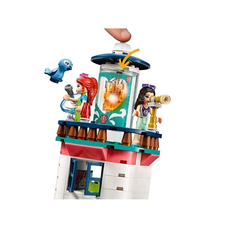 Lego Pals Lighthouse Saving Center