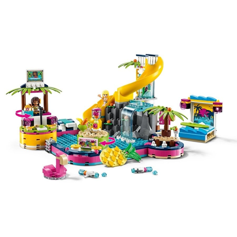 Cyber Week Sale - Lego Pals Andrea'S Swimming pool Gathering - End-of-Season Shindig:£40