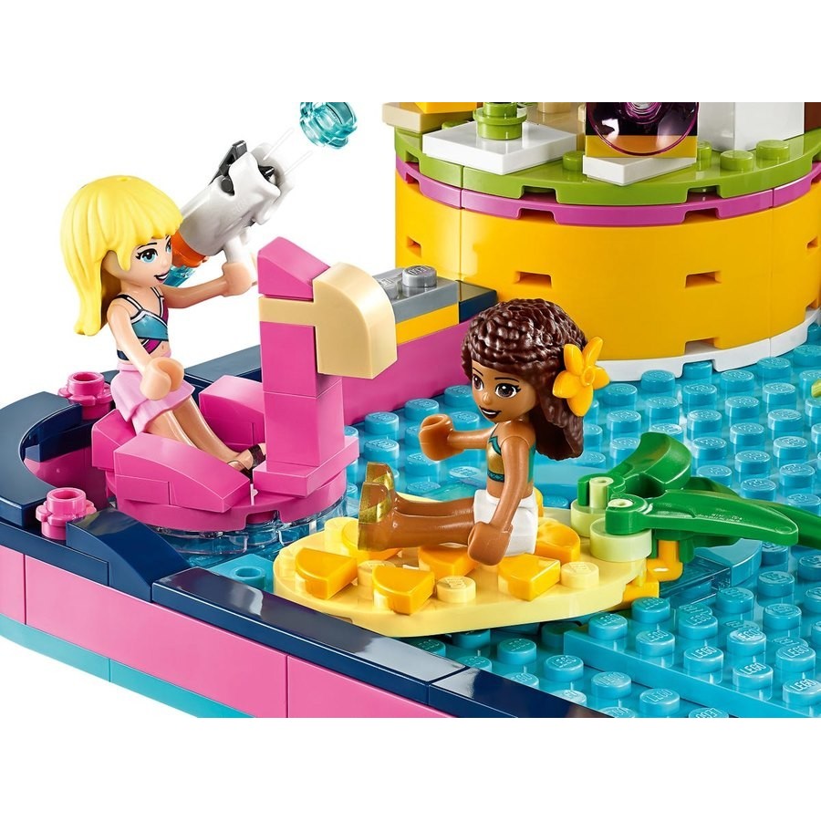 Final Clearance Sale - Lego Friends Andrea'S Swimming pool Gathering - Half-Price Hootenanny:£43