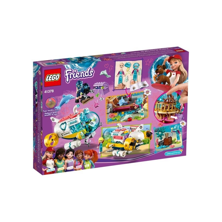 Fall Sale - Lego Pals Dolphins Rescue Goal - Sale-A-Thon:£34