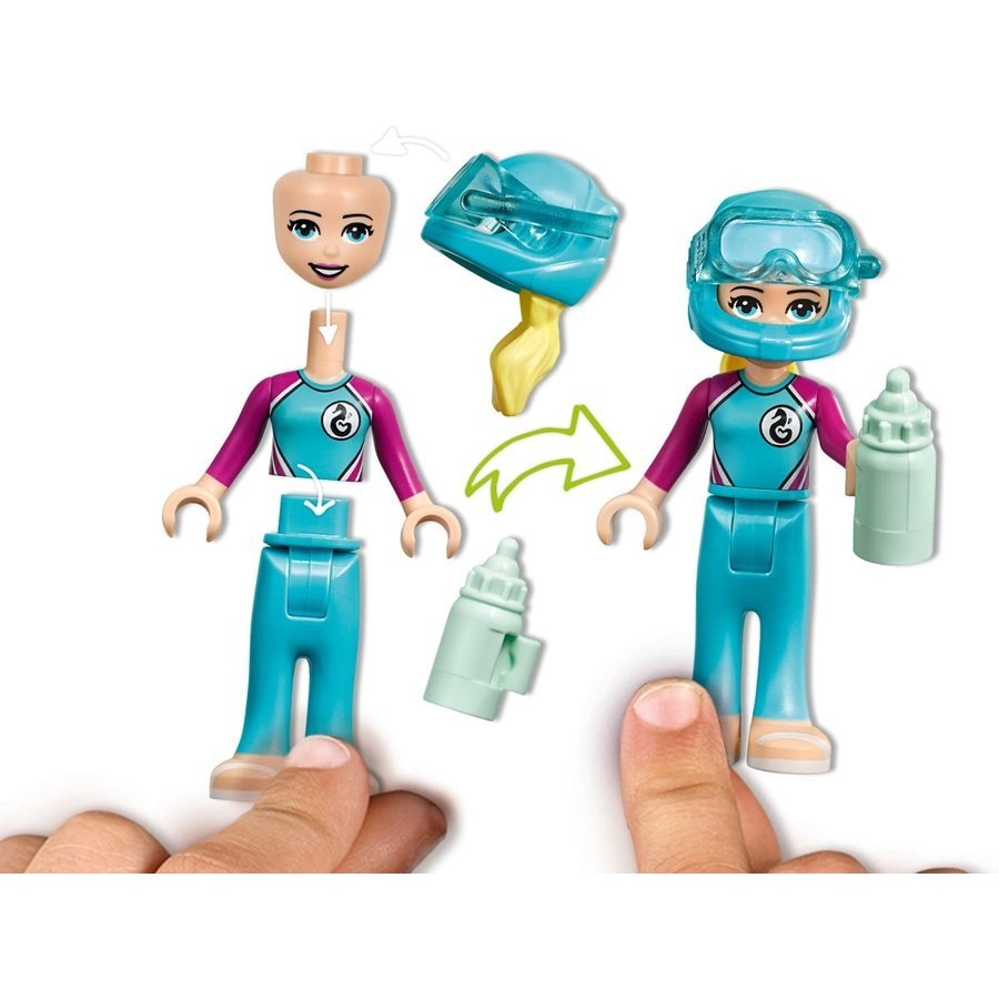 Fall Sale - Lego Pals Dolphins Saving Mission - Extraordinaire:£34[chb10681ar]
