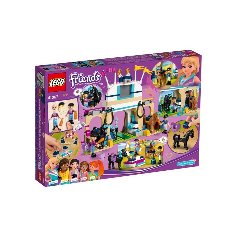 Lego Friends Stephanie'S Horse Leaping