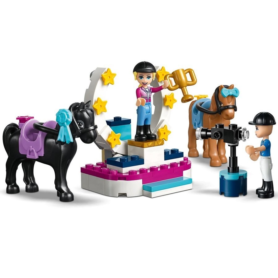Super Sale - Lego Friends Stephanie'S Horse Hopping - Spectacular:£34[neb10683ca]