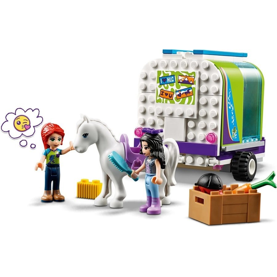 Gift Guide Sale - Lego Buddies Mia'S Horse Trailer - Reduced-Price Powwow:£29[lib10686nk]