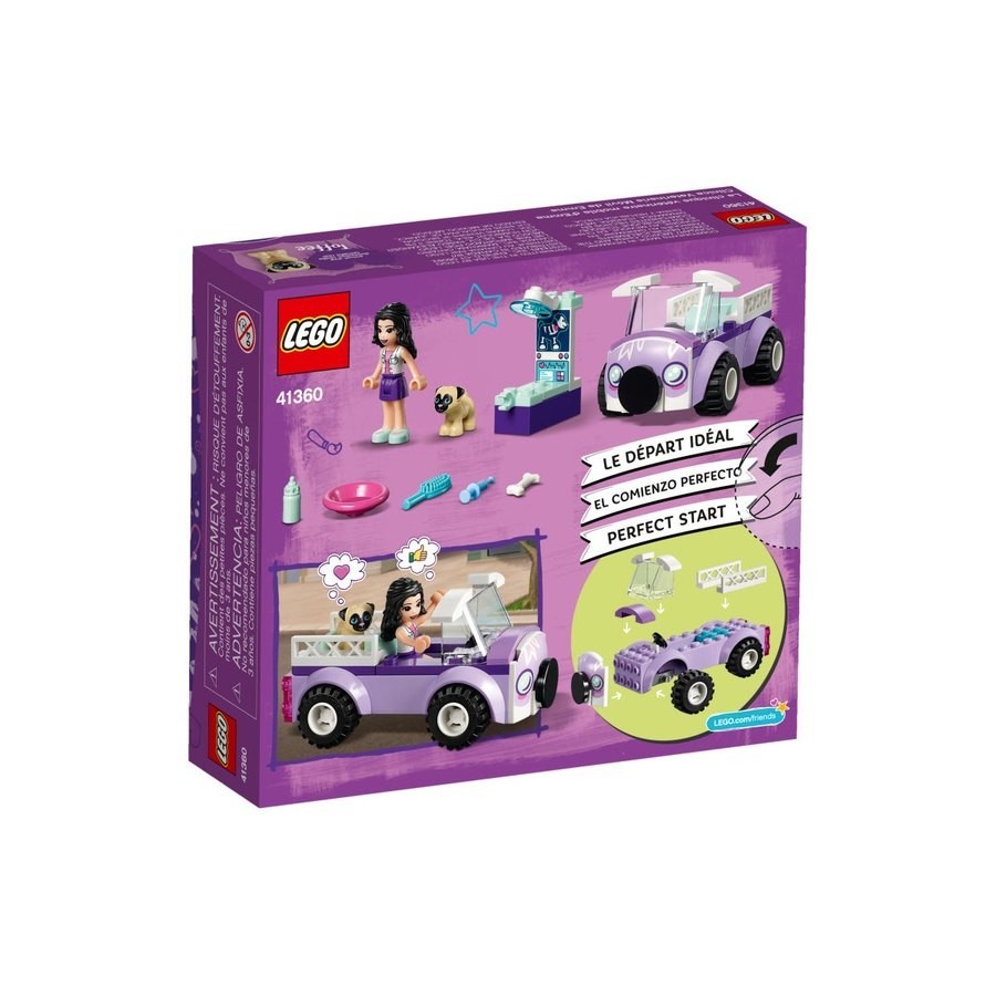 Lego Pals Emma'S Mobile Vet Clinic
