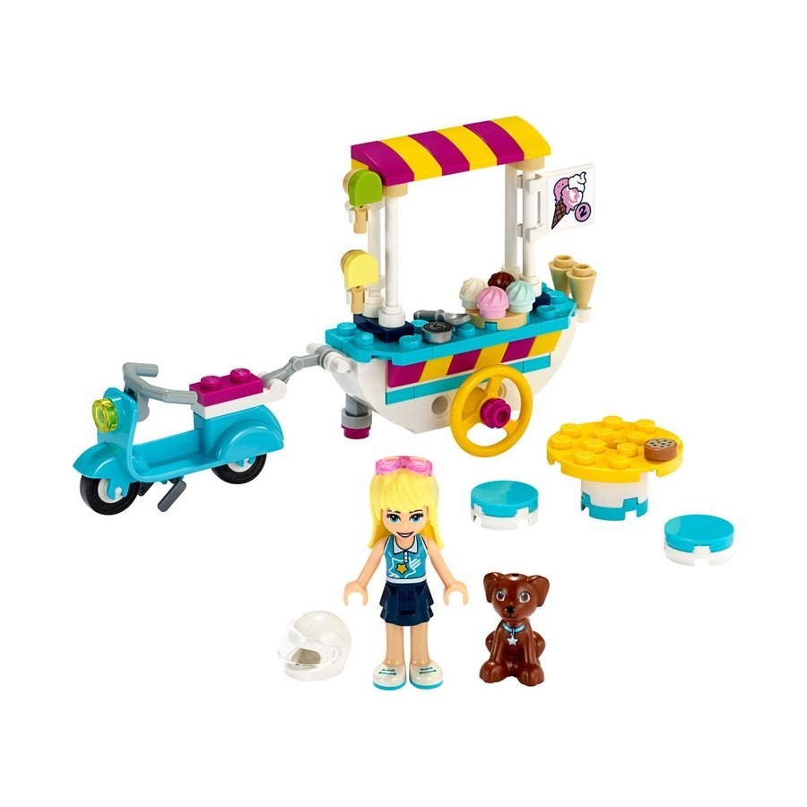 Black Friday Sale - Lego Buddies Frozen Yogurt Cart - President's Day Price Drop Party:£9[cob10695li]