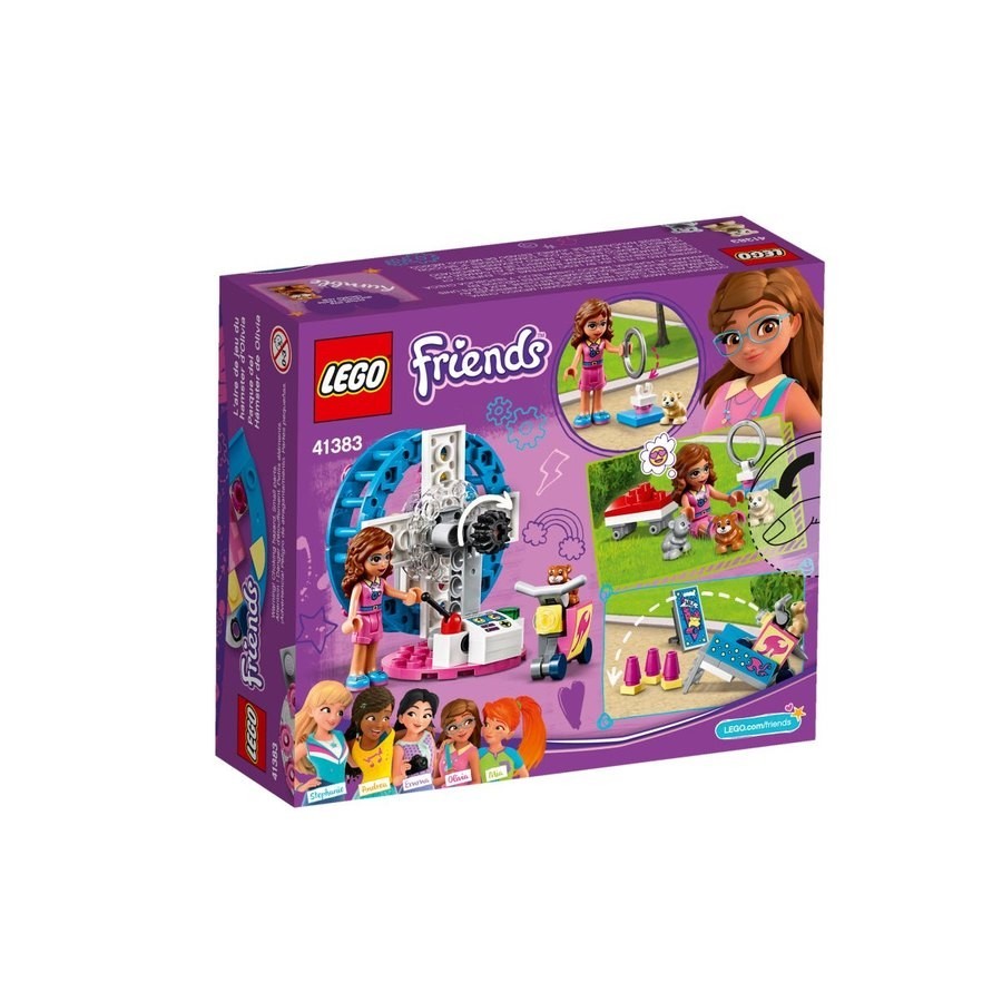 Memorial Day Sale - Lego Friends Olivia'S Hamster Play ground - Unbelievable Savings Extravaganza:£9[ctb10696pc]