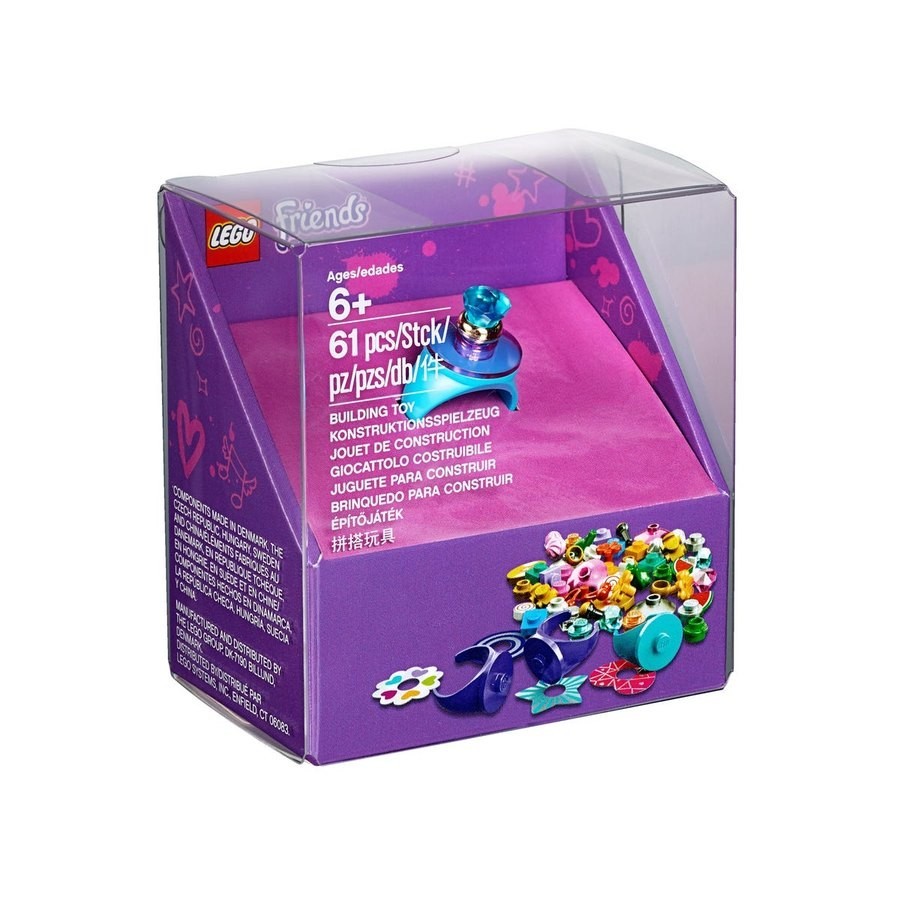 Holiday Shopping Event - Lego Pals Creative Rings - Valentine's Day Value-Packed Variety Show:£7[sab10699nt]