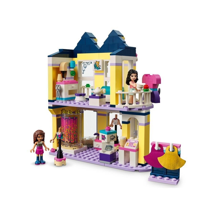Half-Price Sale - Lego Buddies Emma'S Fashion trend Shop - President's Day Price Drop Party:£30