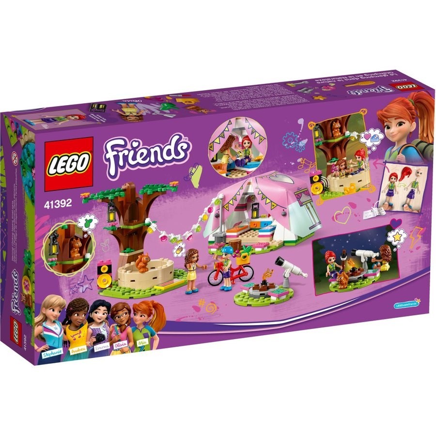 Everything Must Go Sale - Lego Friends Attributes Glamping - New Year's Savings Spectacular:£28[lab10706ma]