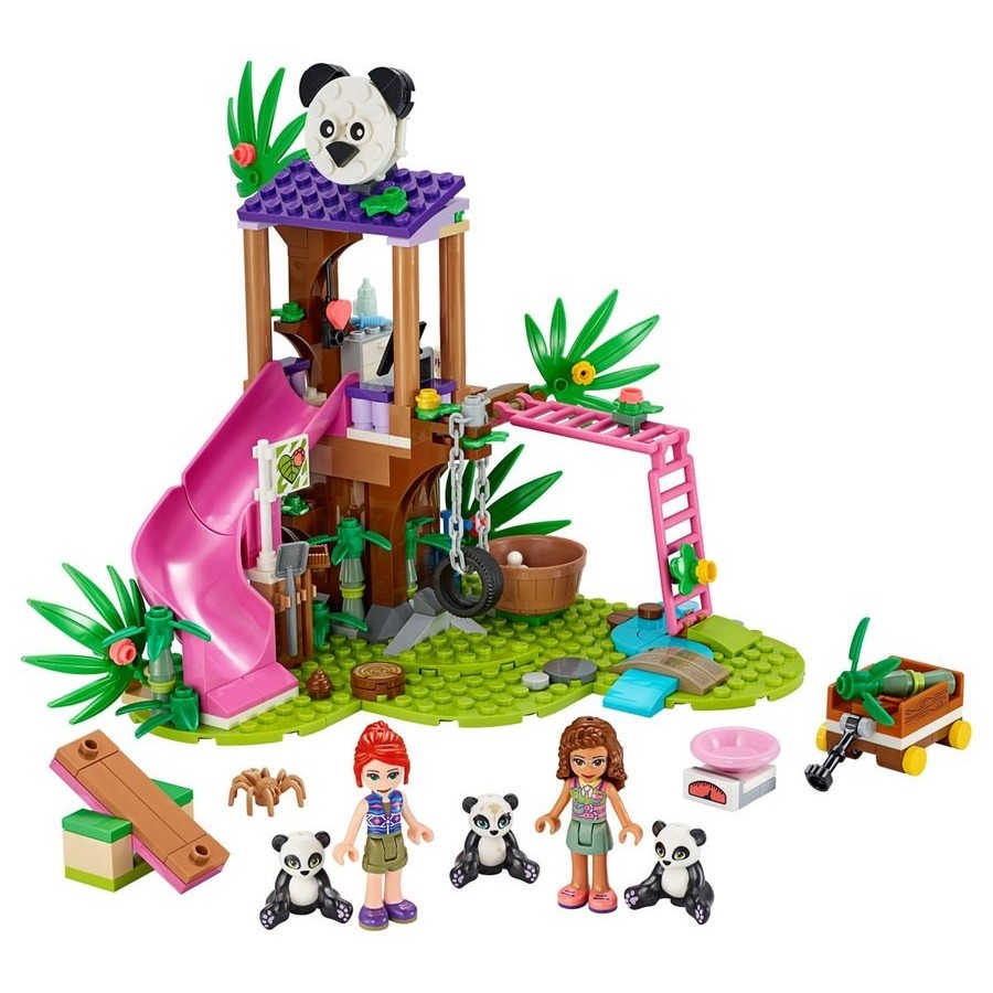 Lego Pals Panda Jungle Tree Home