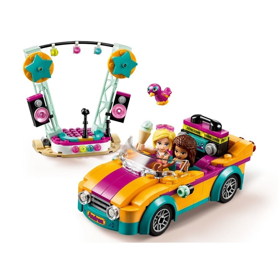 Lego Pals Andrea'S Vehicle & Stage
