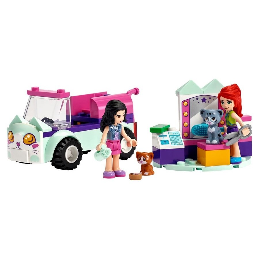Valentine's Day Sale - Lego Buddies Feline Grooming Cars And Truck - Spectacular:£9[cob10715li]