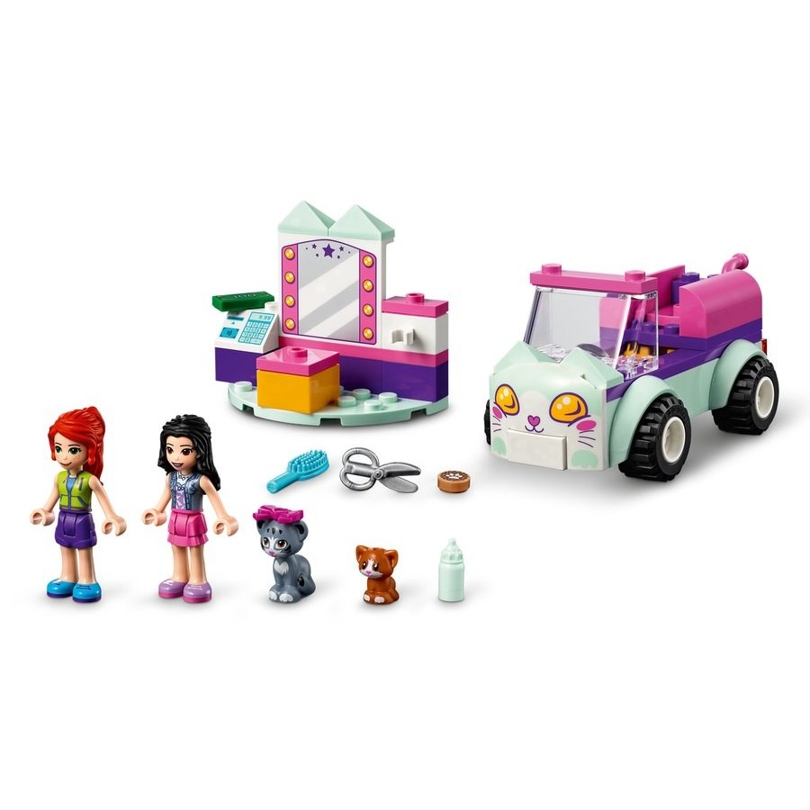 Lego Pals Pet Cat Grooming Vehicle