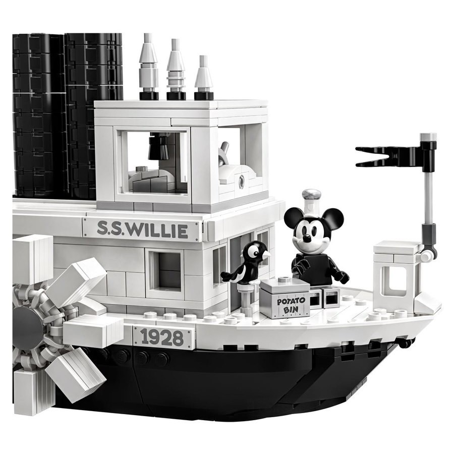 90% Off - Lego Disney Steamboat Willie - Savings:£64