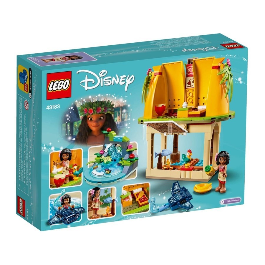 Stocking Stuffer Sale - Lego Disney Moana'S Island Home - Spectacular Savings Shindig:£28[jcb10727ba]
