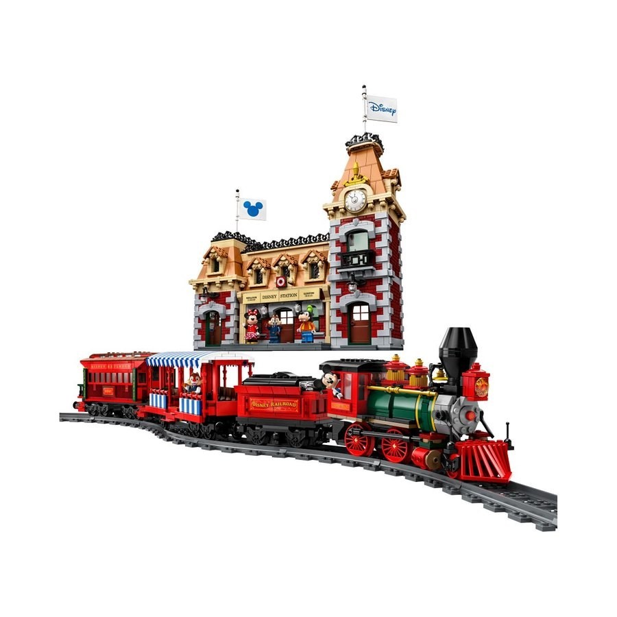 February Love Sale - Lego Disney Disney Train And Also Station - Spring Sale Spree-Tacular:£87