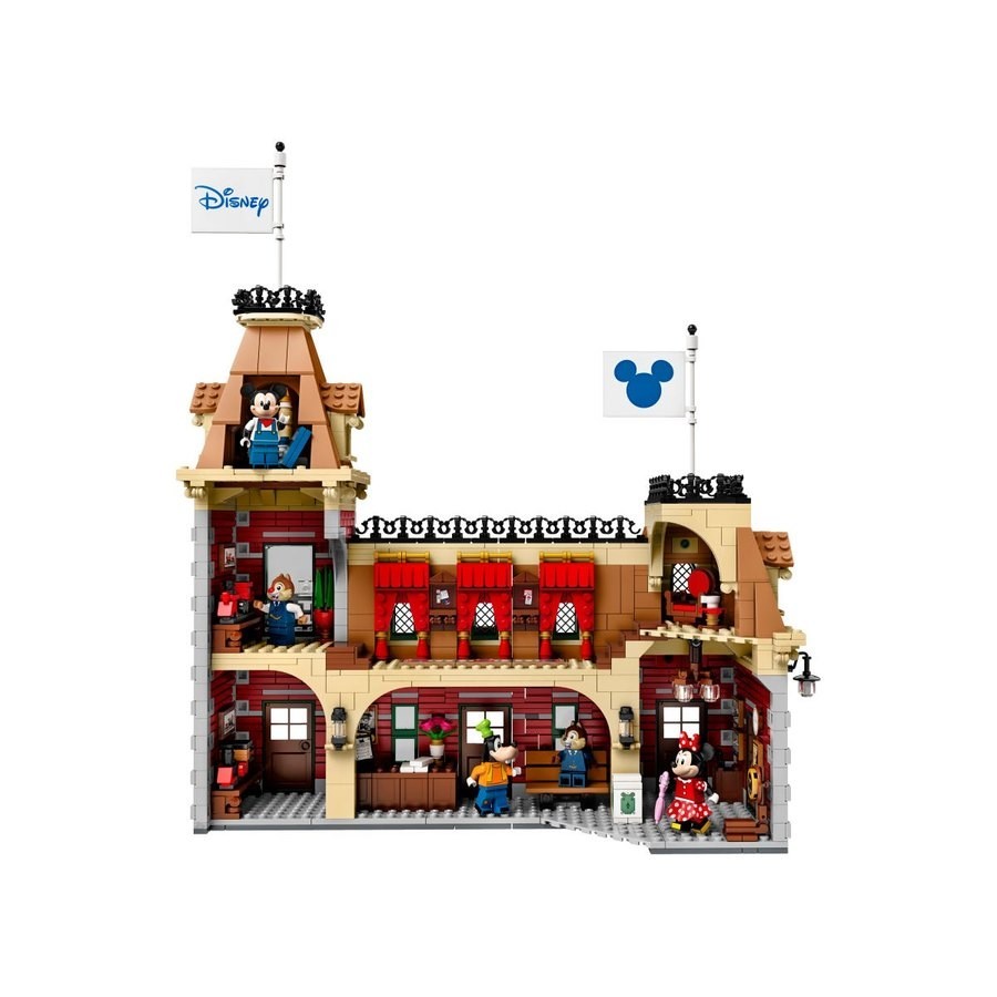 March Madness Sale - Lego Disney Disney Train And Terminal - New Year's Savings Spectacular:£81[hob10737ua]