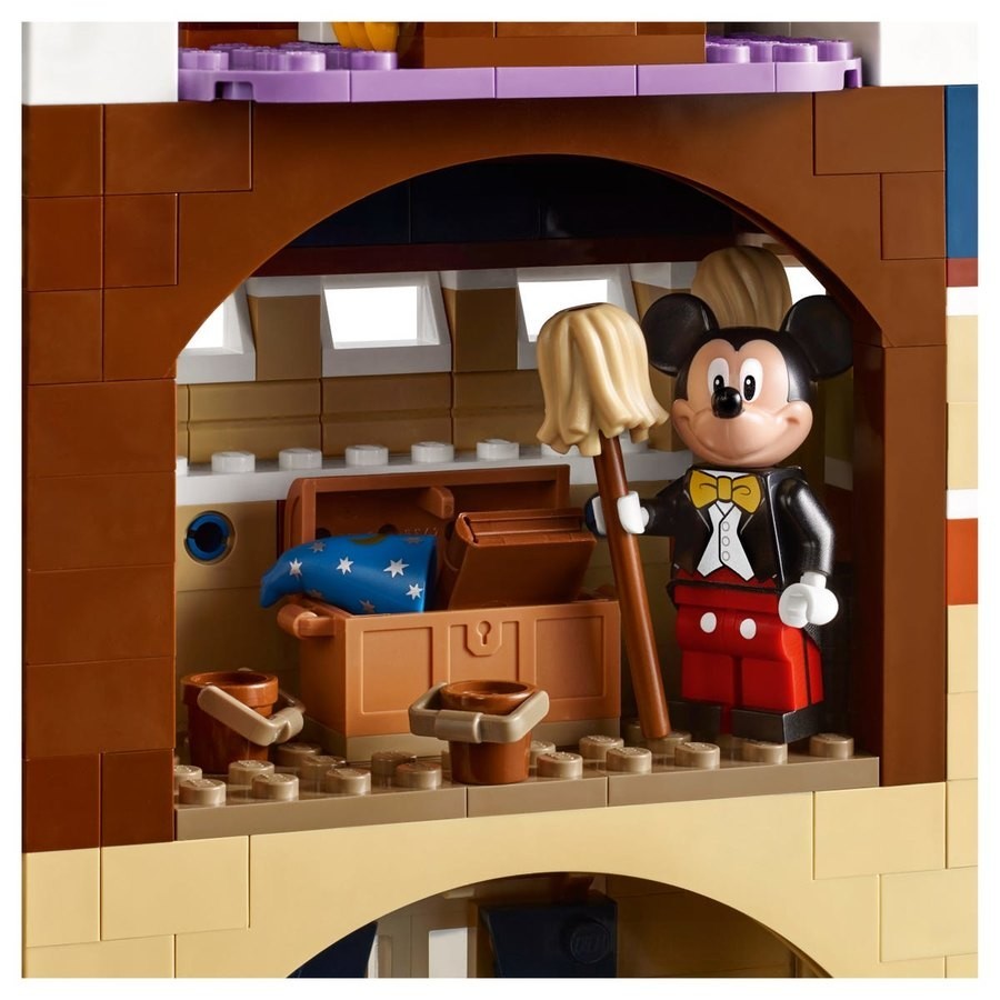 April Showers Sale - Lego Disney The Disney Fortress - Internet Inventory Blowout:£84[sab10738nt]