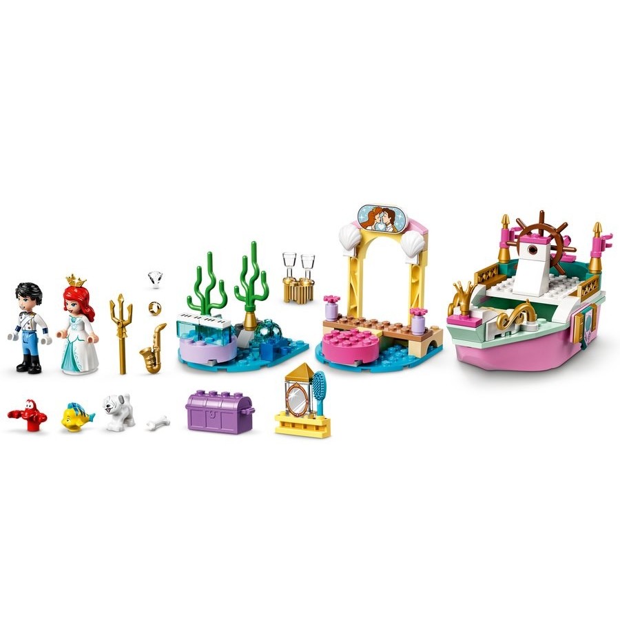 Insider Sale - Lego Disney Ariel'S Party Boat - Back-to-School Bonanza:£28[jcb10740ba]