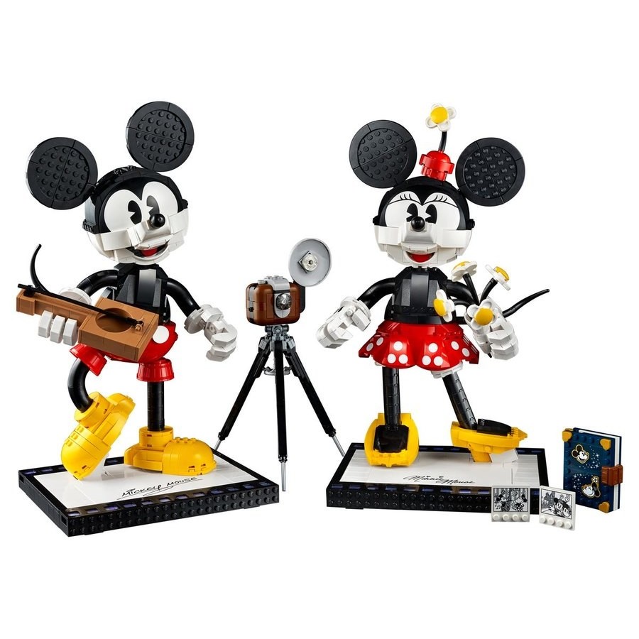 Lego Disney Mickey Computer Mouse & Minnie Computer Mouse Buildable Personalities