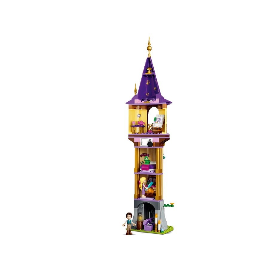 Back to School Sale - Lego Disney Rapunzel'S Tower - Christmas Clearance Carnival:£48[cob10748li]